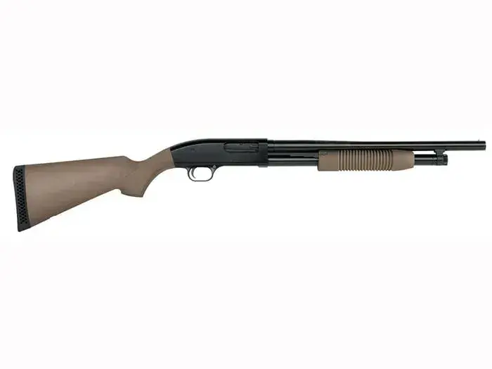 Mossberg Maverick 88 12ga Pump, 18.5" Barrel, FDE