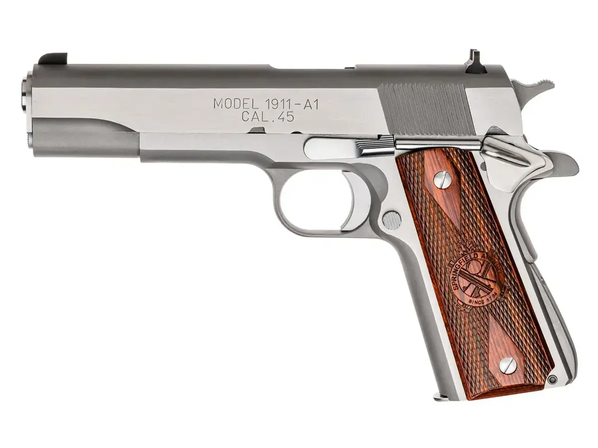 Springfield Armory 1911 Mil-Spec 45 ACP, 5" Barrel, Stainless