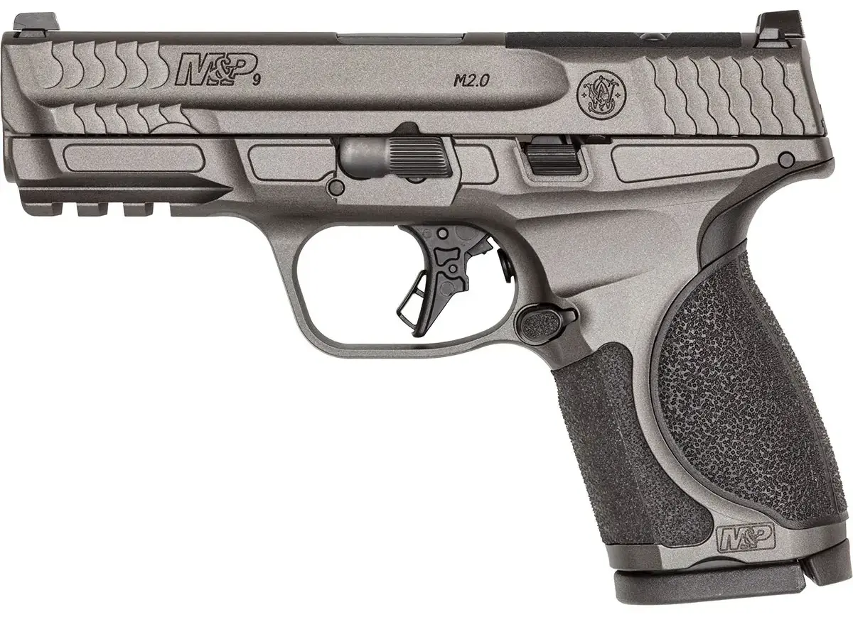 Smith & Wesson M&P9 M2.0 Metal Compact 9mm Luger, 4" Barrel, Gray