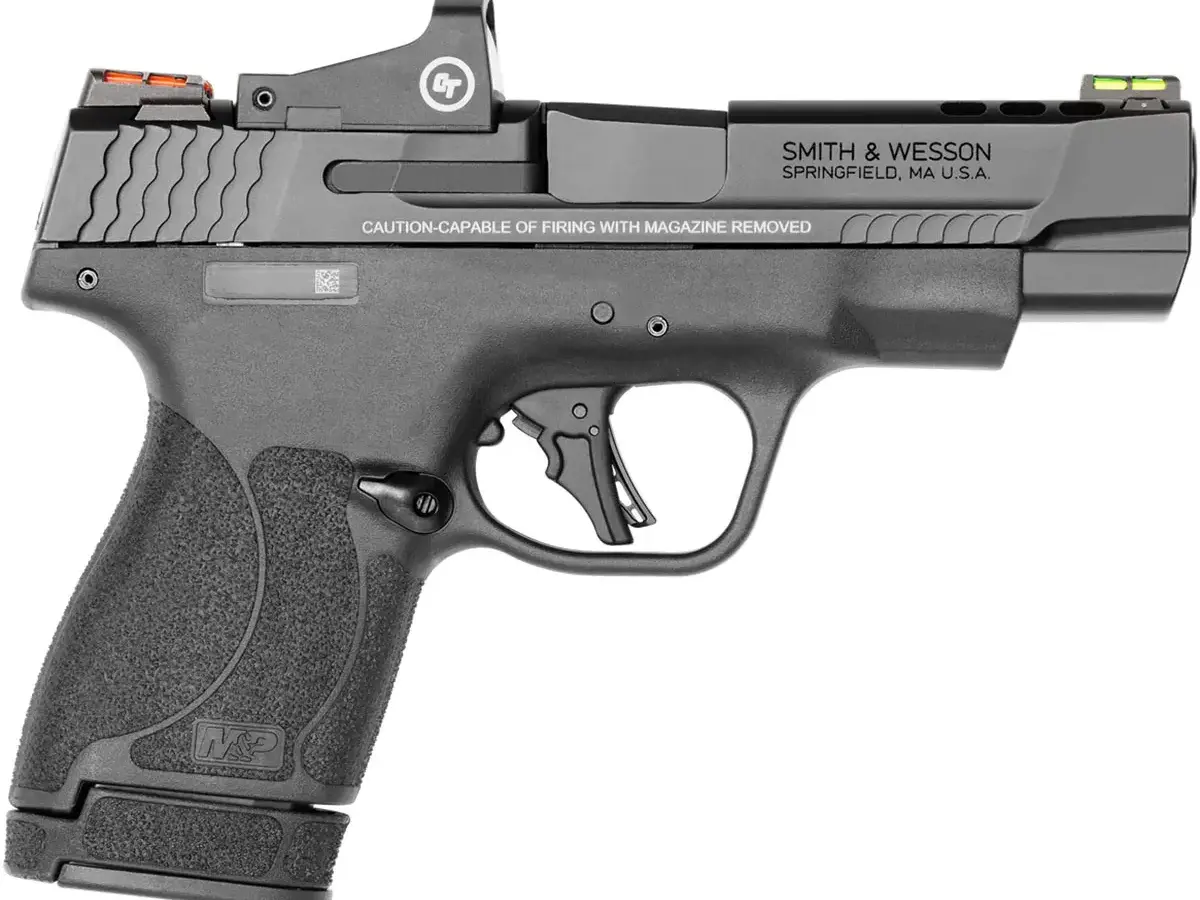 Smith & Wesson PC M&P9 Shield Plus 9mm, 4" Ported Barrel, Red Dot - photo 4