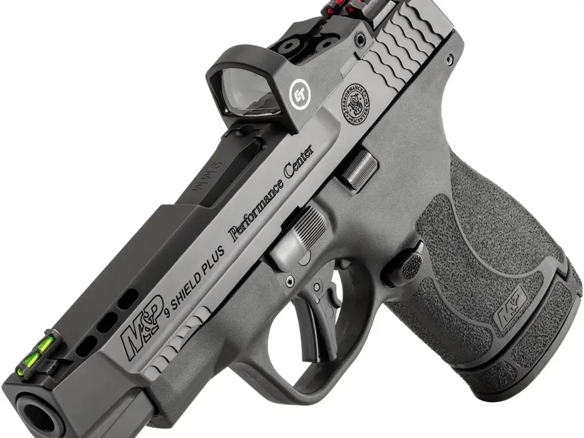 Smith & Wesson PC M&P9 Shield Plus 9mm, 4" Ported Barrel, Red Dot - photo 5