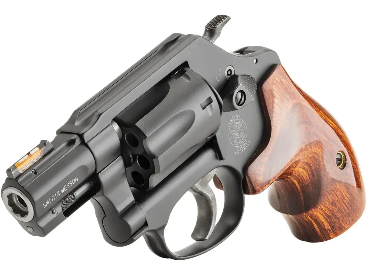 Smith & Wesson Model 351 PD J-Frame 22 Magnum, 1.88" Barrel, Black/Wood - photo 6