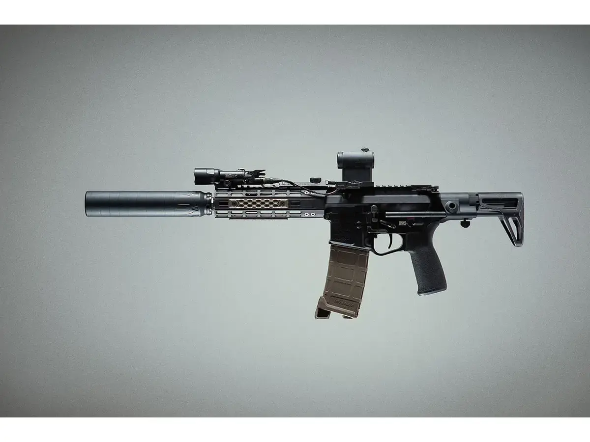 Nomad L 7.62mm/30 Cal Direct Thread Rifle Suppressor Black - photo 5