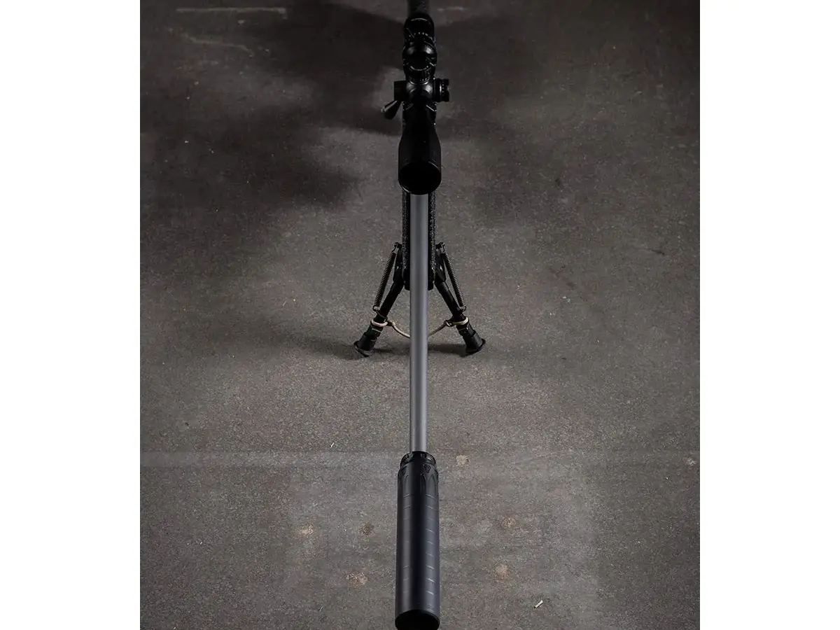 Nomad L 7.62mm/30 Cal Direct Thread Rifle Suppressor Black - photo 7