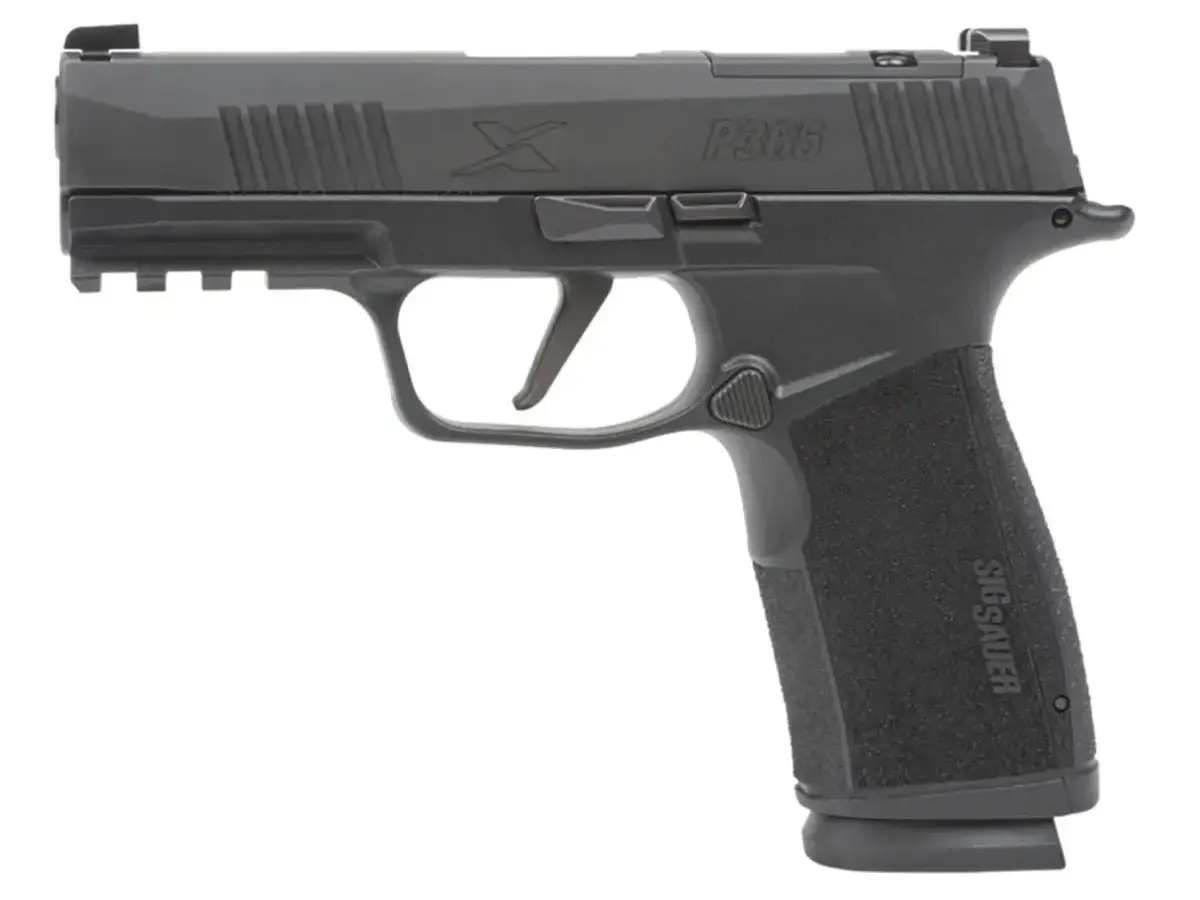 SIG Sauer P365 XMACRO OR 9mm, 3.7" Barrel, Manual Safety, Black