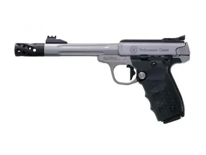 Smith & Wesson PC SW22 Victory Target 22 LR, 6" Stainless Barrel, Two-Tone