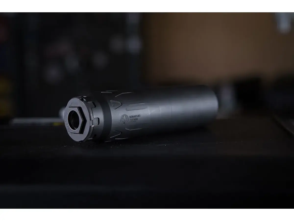 Nomad 30 7.62mm/30 Cal Direct Thread Rifle Suppressor Black - photo 7