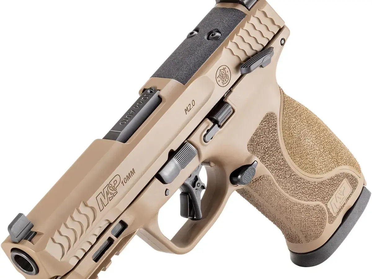Smith & Wesson M&P 10MM M2.0 OR 10mm Auto, 4" Barrel, FDE, Safety - photo 3