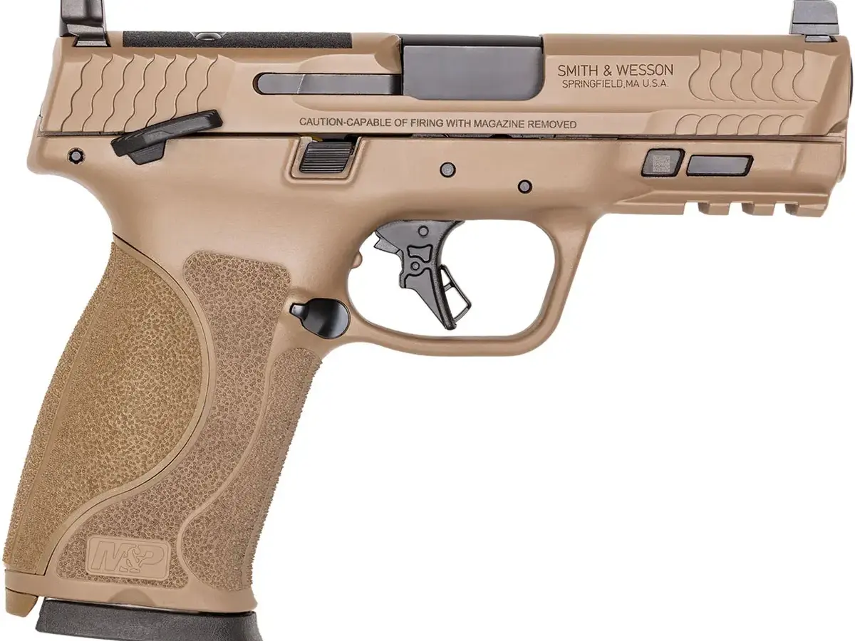 Smith & Wesson M&P 10MM M2.0 OR 10mm Auto, 4" Barrel, FDE, Safety - photo 5