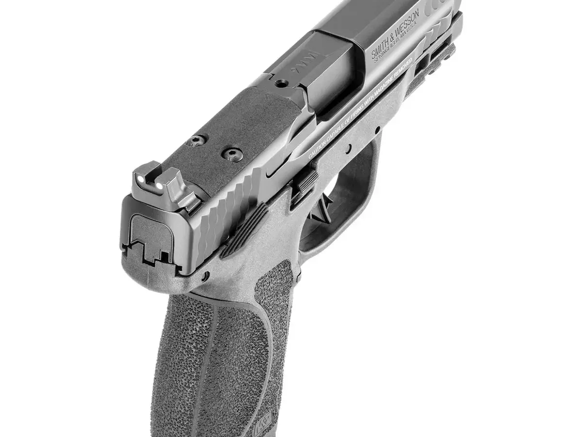 Smith & Wesson M&P 9 M2.0 Comp OR 9mm, 3.6" Barrel, Safety, Black - photo 3