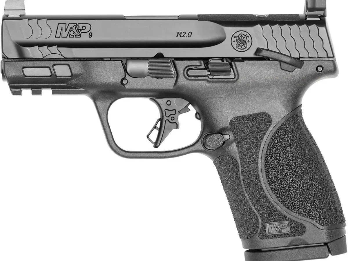Smith & Wesson M&P 9 M2.0 Comp OR 9mm, 3.6" Barrel, Safety, Black - photo 5