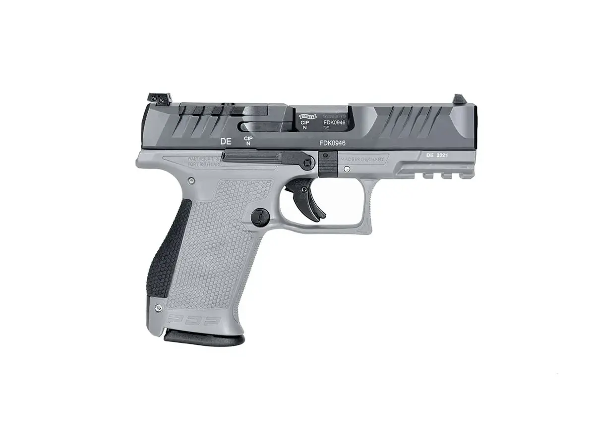 Walther PDP Compact OR 9mm, 4" Barrel, Gray