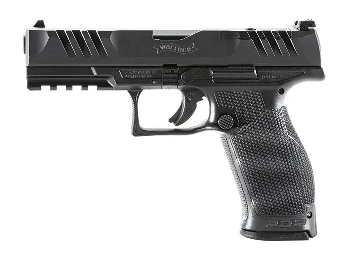 Walther PDP Full Size OR 9mm, 4.5" Barrel, Black