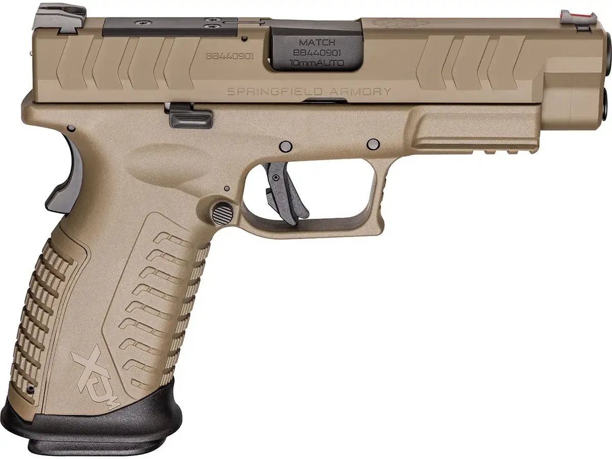 Springfield Armory XD-M Elite OSP 10mm Auto, 4.5" Barrel, FDE