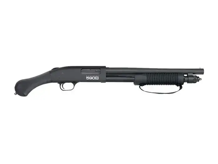 Mossberg 590S Shockwave 12 Gauge, 14" Barrel, Pump Shotgun, Black
