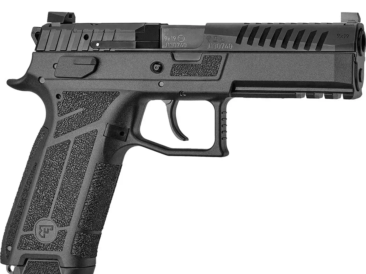 CZ P-09 F Nocturne 9mm, 4.53" Barrel, Black - photo 3