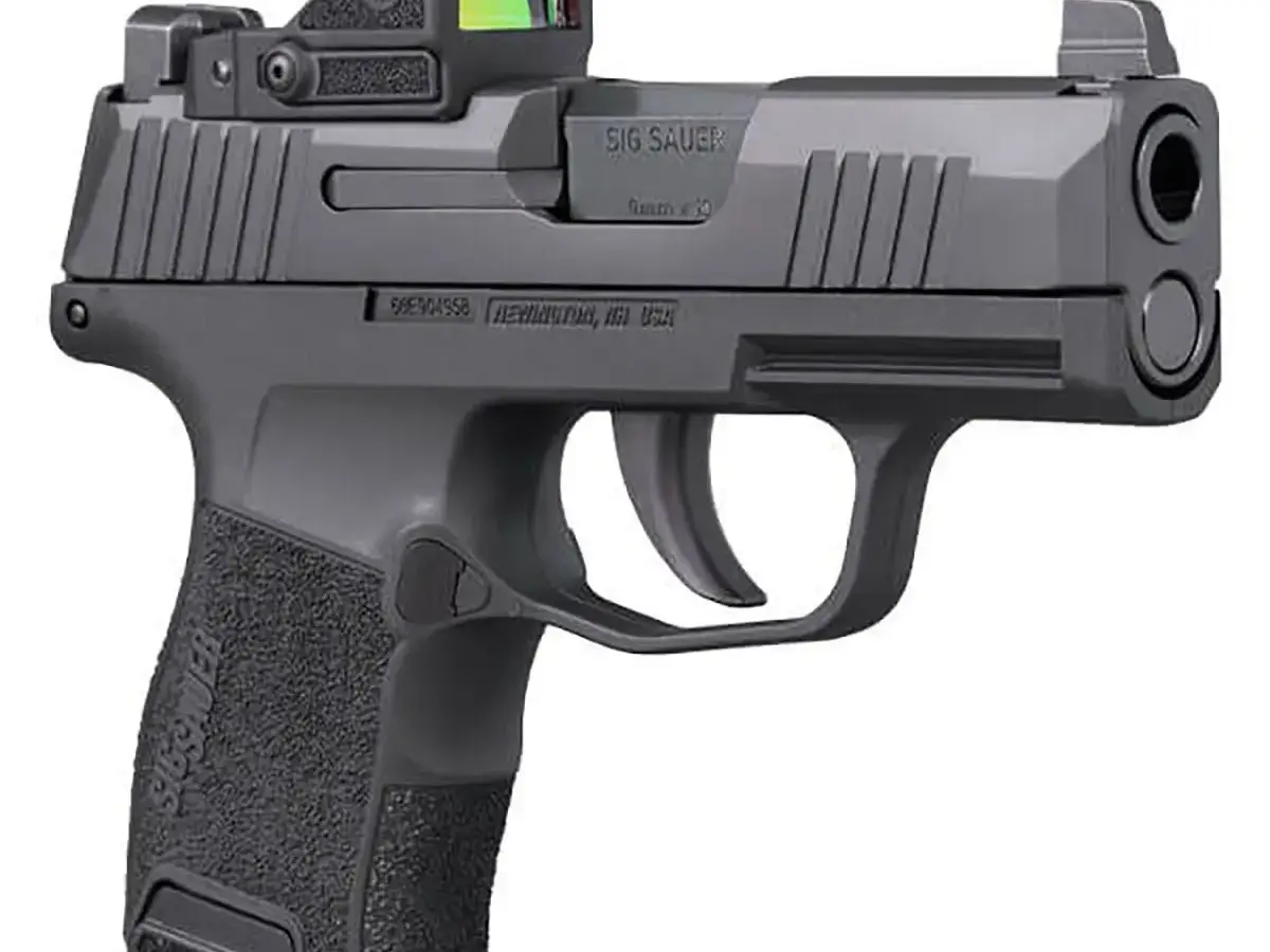 SIG Sauer P365 9mm, XRAY3 Sights, Romeo-RS, Black