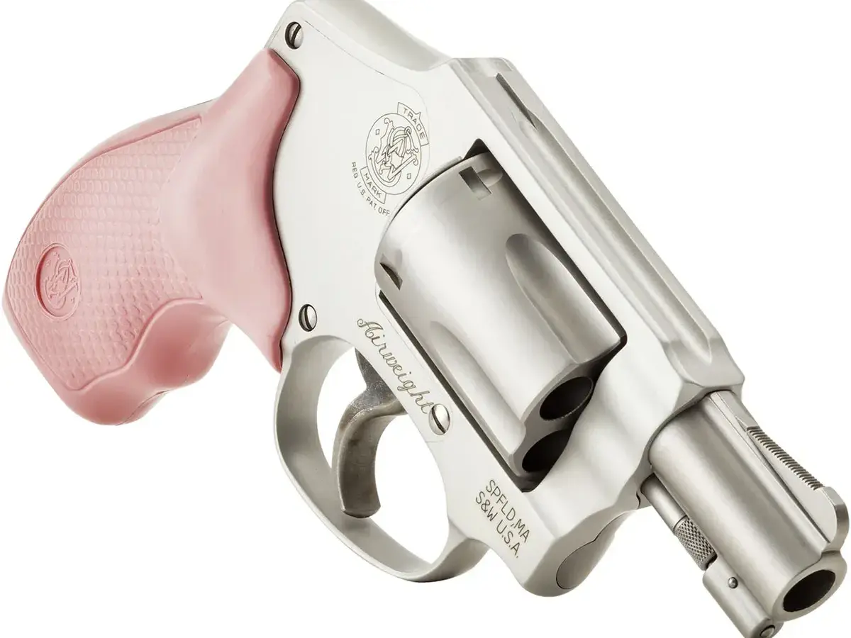 Smith & Wesson Model 642 J-Frame .38 Special 1.88" Barrel, 5-Round, Stainless/Pink, With Lock - photo 2