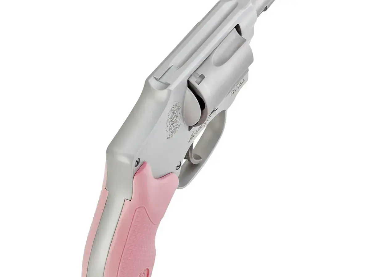 Smith & Wesson Model 642 J-Frame .38 Special 1.88" Barrel, 5-Round, Stainless/Pink, With Lock - photo 3