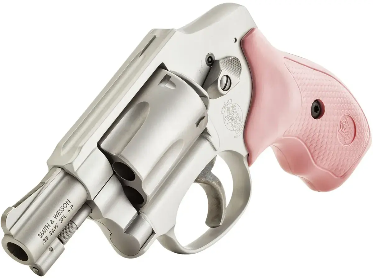 Smith & Wesson Model 642 J-Frame .38 Special 1.88" Barrel, 5-Round, Stainless/Pink, With Lock - photo 5
