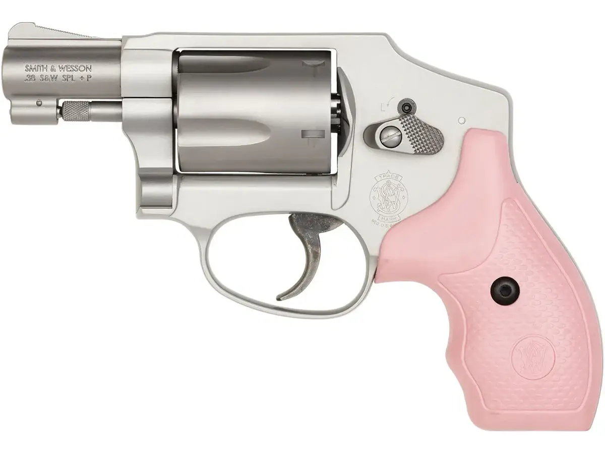 Smith & Wesson Model 642 J-Frame .38 Special 1.88" Barrel, 5-Round, Stainless/Pink, With Lock - photo 6