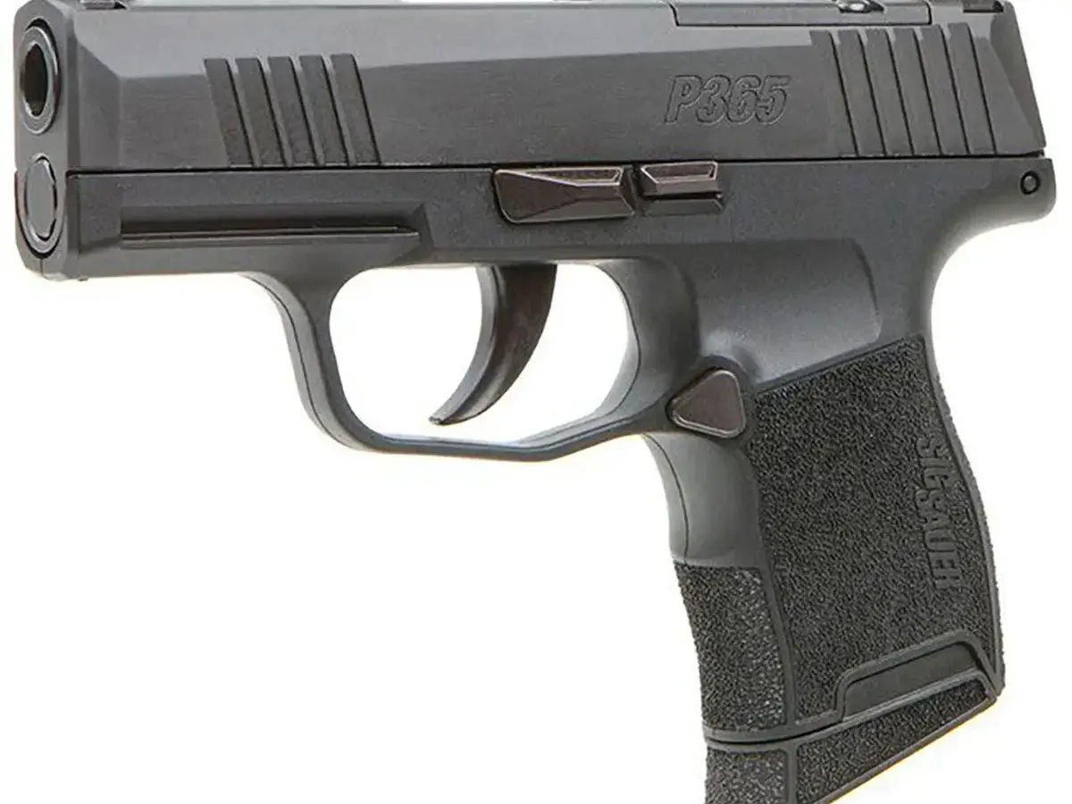 SIG Sauer P365 Striker 9mm, 3.1" Barrel, Black - photo 3