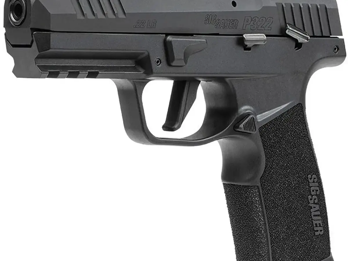 SIG Sauer P322 22 LR, 4" Barrel, SAO, Opt Rdy, Black, CA Compliant - photo 3