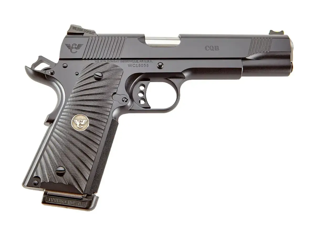 Wilson Combat CQB 1911 Full Size 45 ACP 5" BBL, Black