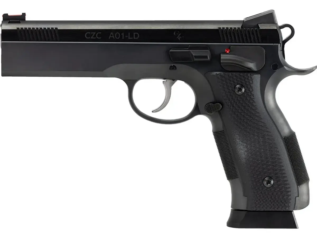 CZ CZC A01-LD 9mm, 4.925" Barrel, Black