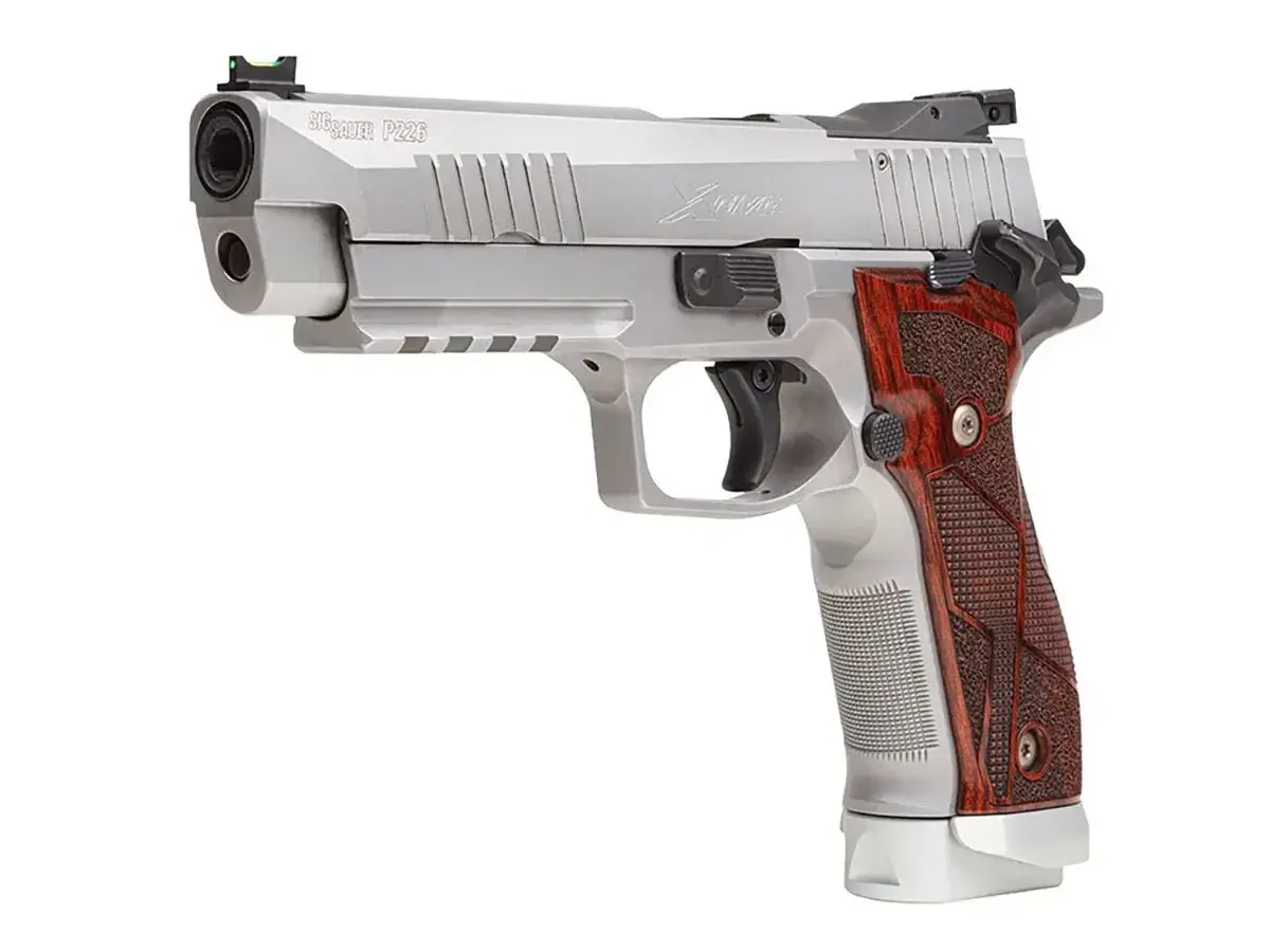 SIG Sauer P226 XFive Classic 9mm, 5" Barrel, SAO, Chocobolo