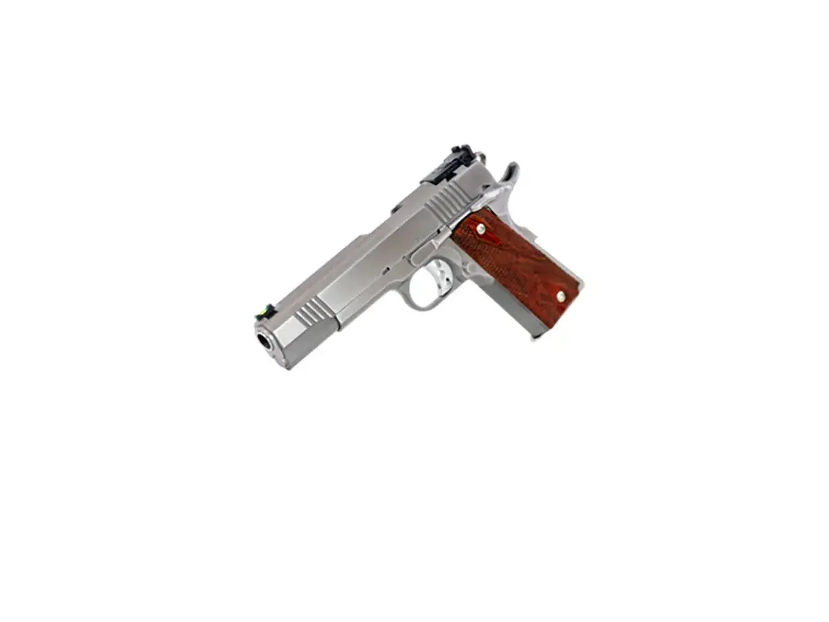 Dan Wesson Pointman Nine 9mm, 5" Barrel, Stainless/Cocobolo