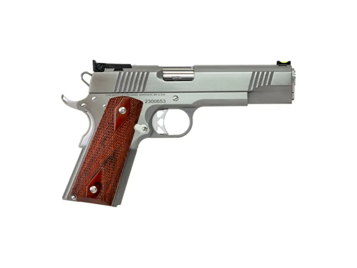 Dan Wesson Pointman Nine 9mm, 5" Barrel, Stainless/Cocobolo - photo 3