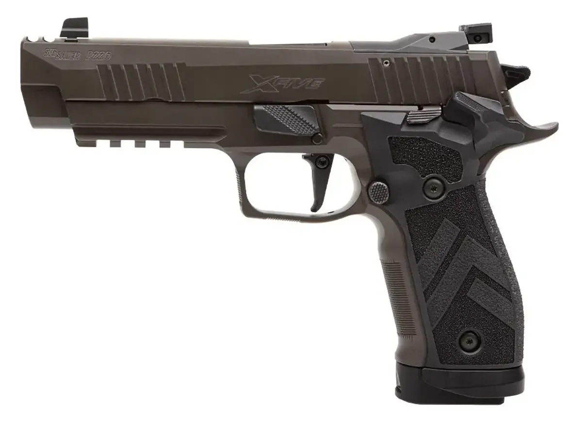 SIG Sauer P226 XFIVE Legion 9mm, SAO, Gray