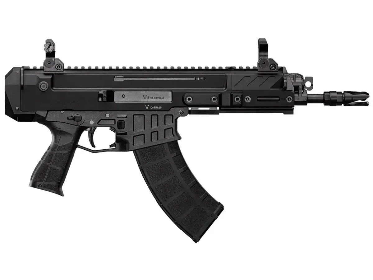 CZ Bren 2 MS 7.62x39mm, 9" Barrel, Black