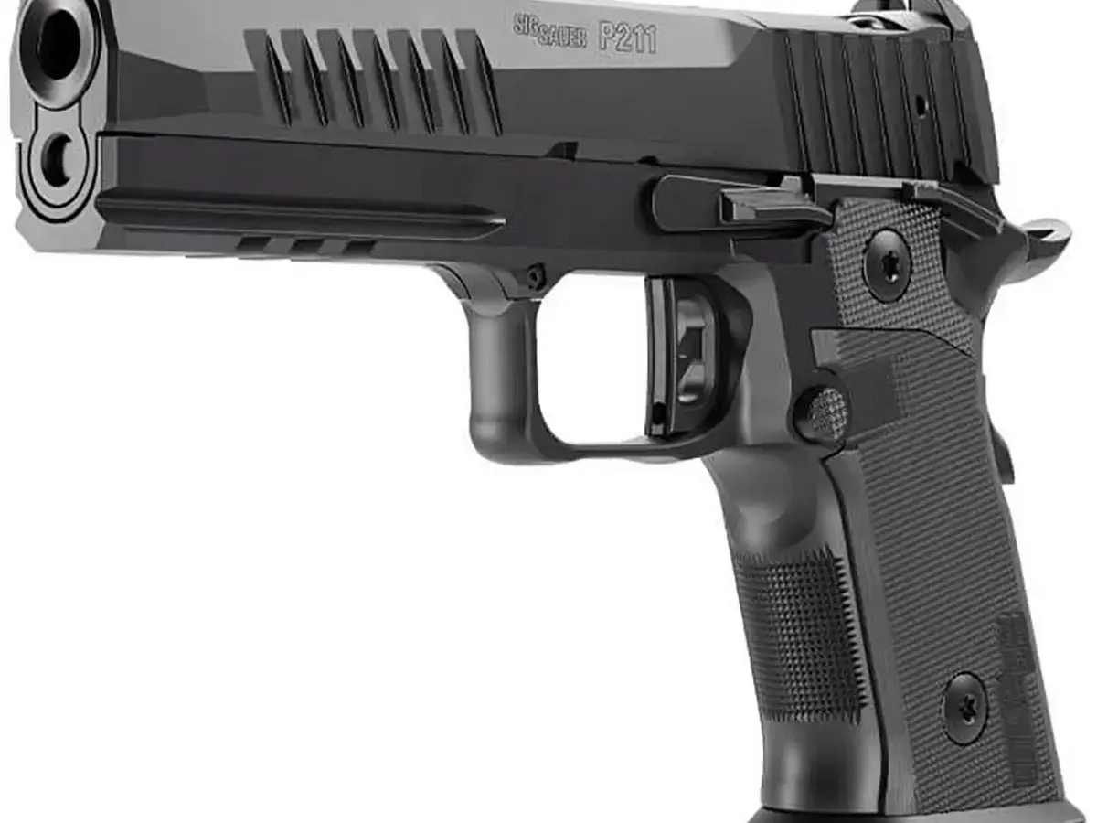 SIG Sauer P211-GT5 9mm Luger, Optics Ready, Black - photo 6