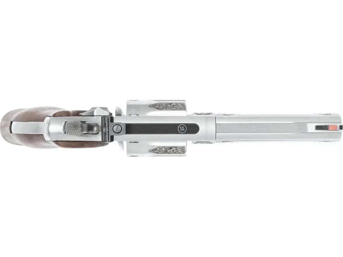 Smith & Wesson Model 686 Plus Engraved .357 Magnum/.38 Special +P, 4.13" Barrel, Stainless Steel - photo 4