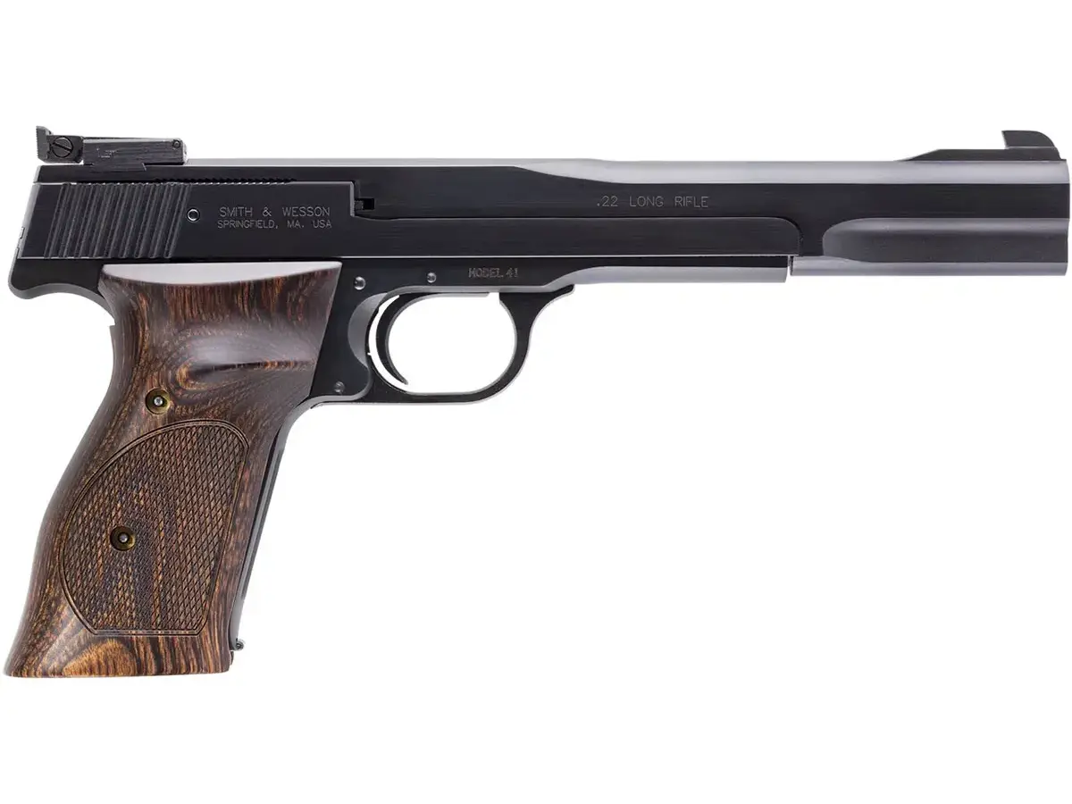 Smith & Wesson Model 41 .22 LR, 7" Barrel, Black - photo 2