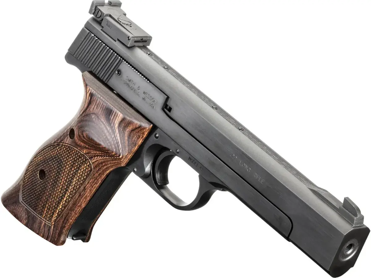 Smith & Wesson Model 41 .22 LR, 5.5" Barrel, Black - photo 5