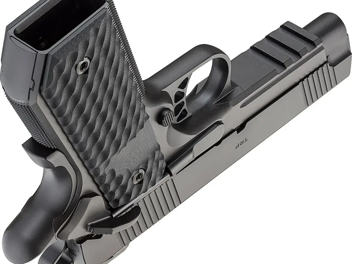 Springfield Armory 1911 TRP 45 ACP, 4.25" Barrel, Light Rail, Black - photo 5