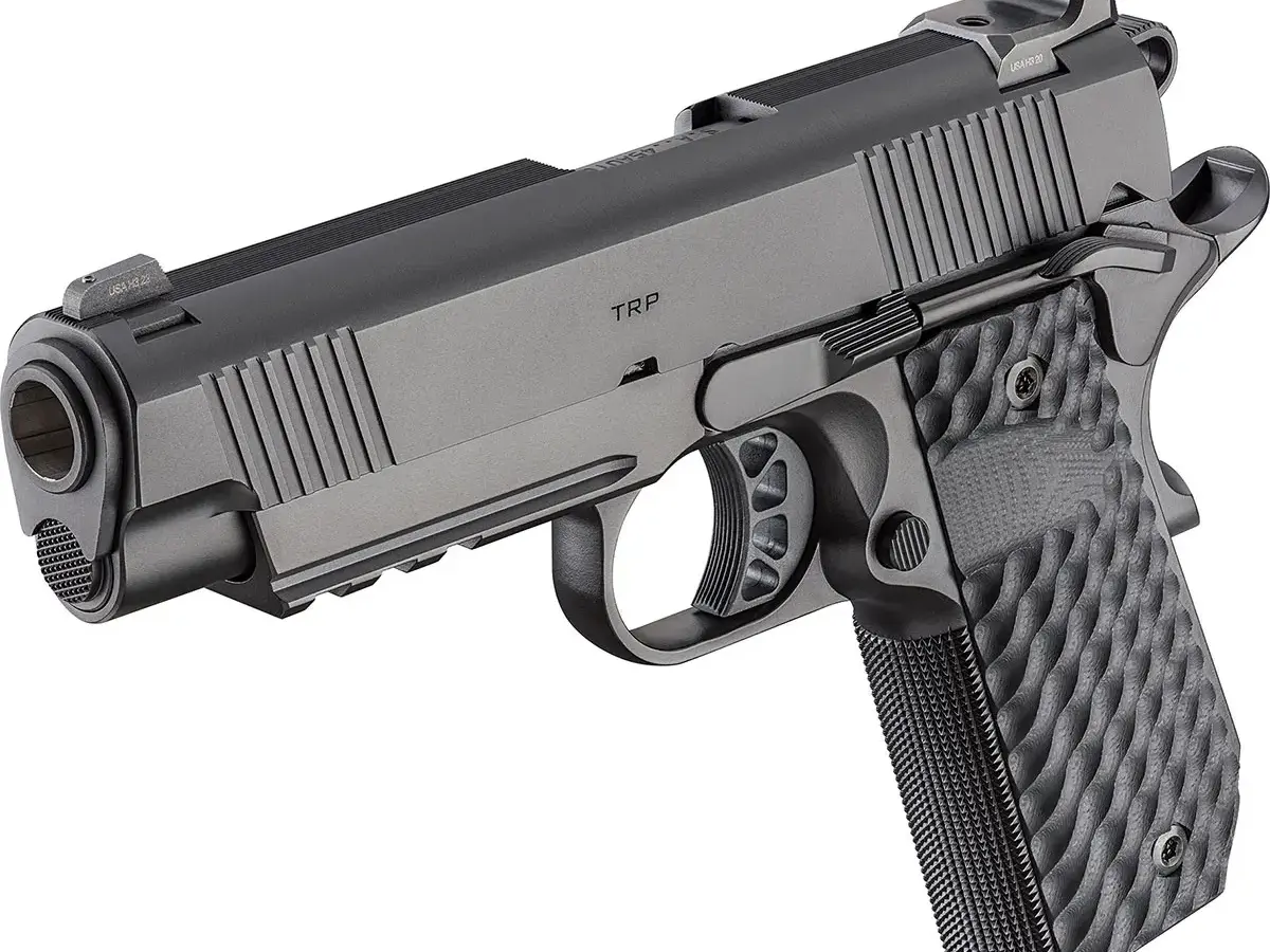 Springfield Armory 1911 TRP 45 ACP, 4.25" Barrel, Light Rail, Black - photo 7