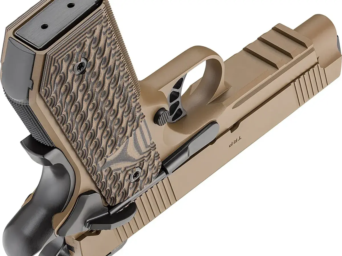 Springfield Armory 1911 TRP 45 ACP, 4.25" Barrel, Light Rail, Coyote - photo 5