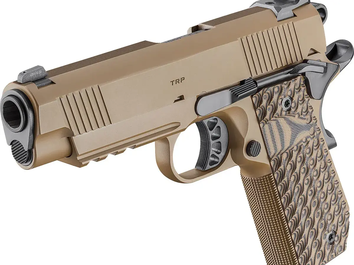 Springfield Armory 1911 TRP 45 ACP, 4.25" Barrel, Light Rail, Coyote - photo 7