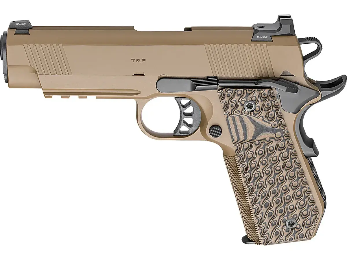 Springfield Armory 1911 TRP 45 ACP, 4.25" Barrel, Light Rail, Coyote - photo 8