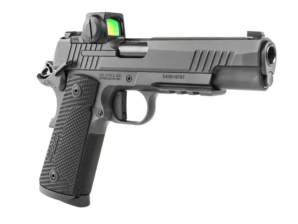 SIG Sauer 1911 X-Full 45 ACP, 5" Barrel, SAO, Black, ROMEO-X - photo 3