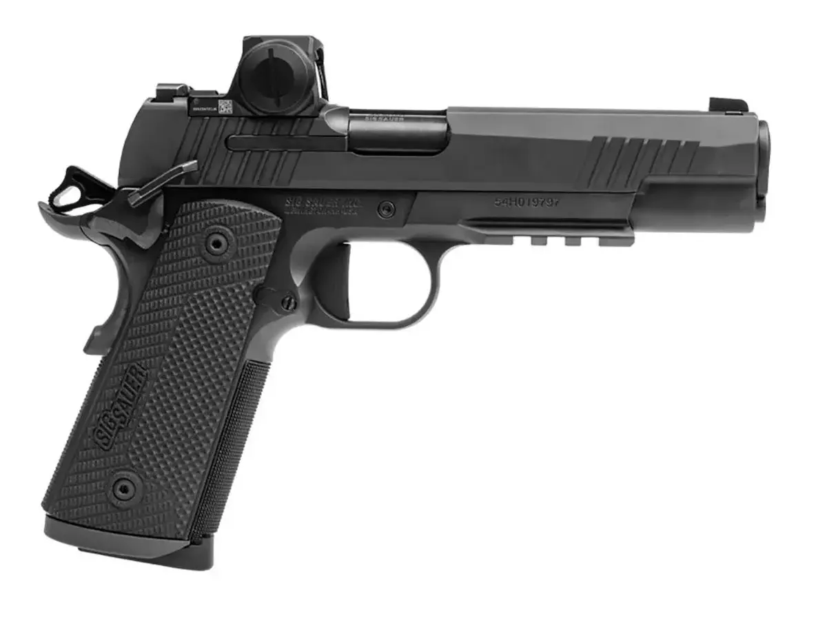 SIG Sauer 1911 X-Full 45 ACP, 5" Barrel, SAO, Black, ROMEO-X - photo 4