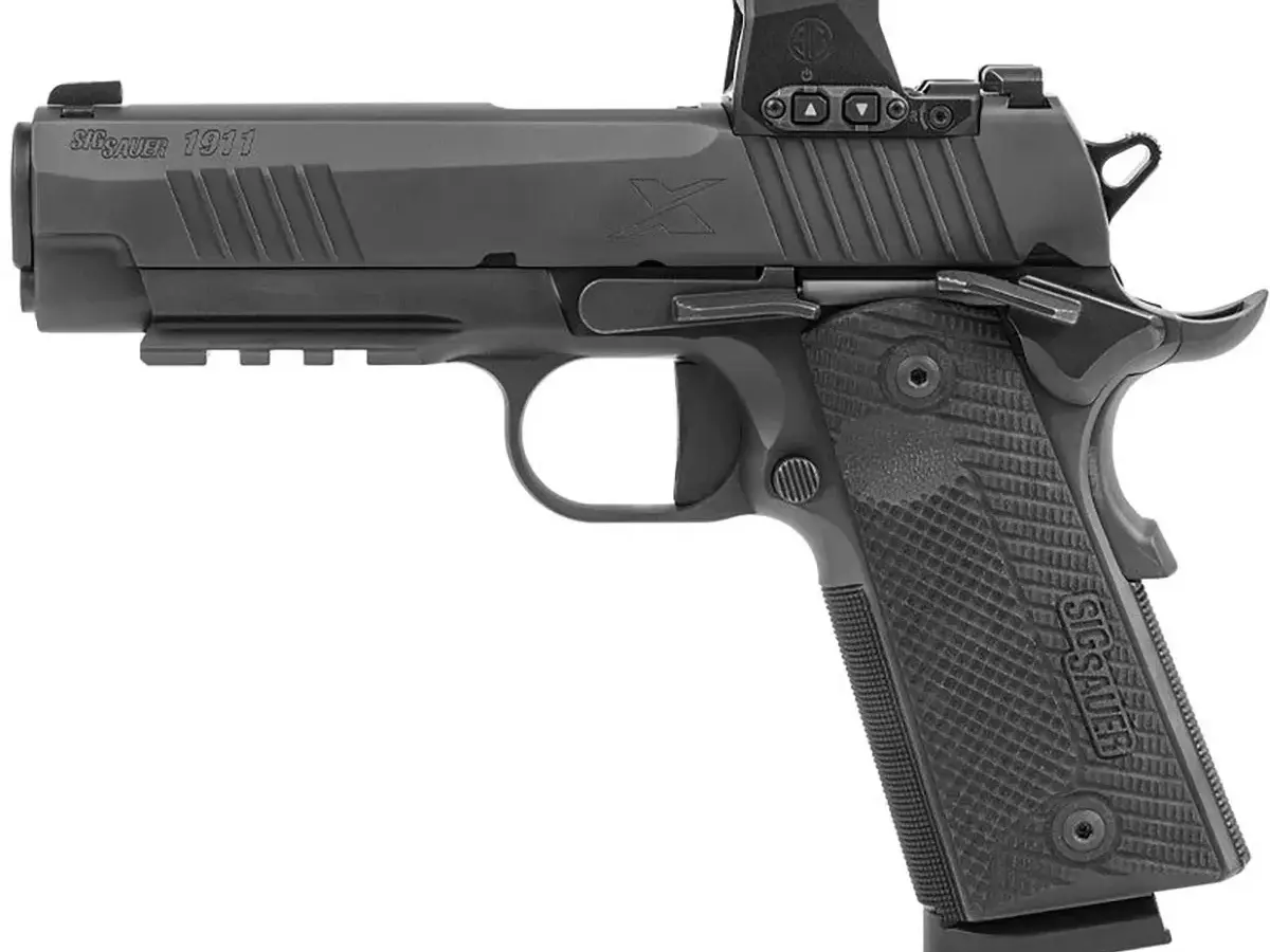 SIG Sauer 1911-XCARRY 45 ACP, 4.25" Barrel, Black, ROMEO-X Compact - photo 2