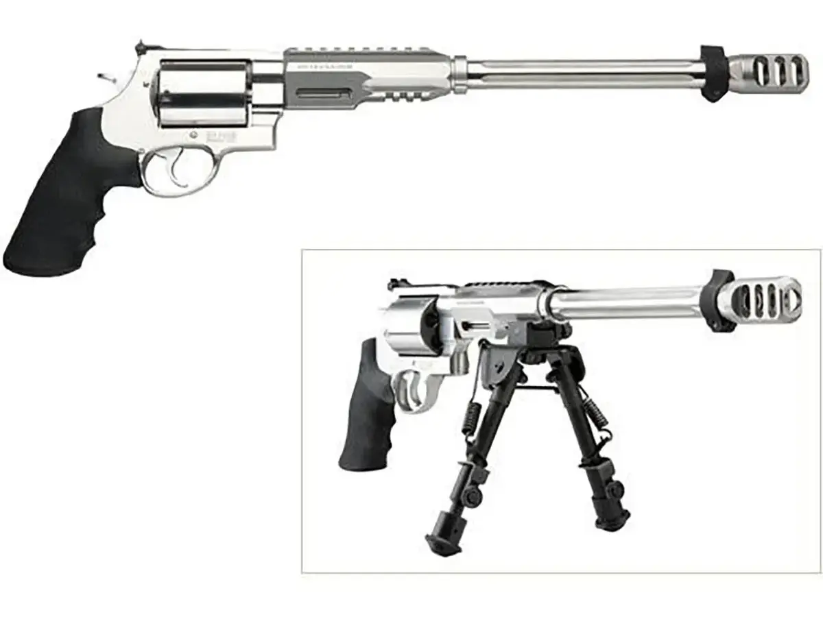 Smith & Wesson PC Model 460XVR 460 S&W Magnum 14" Barrel, SS/Black