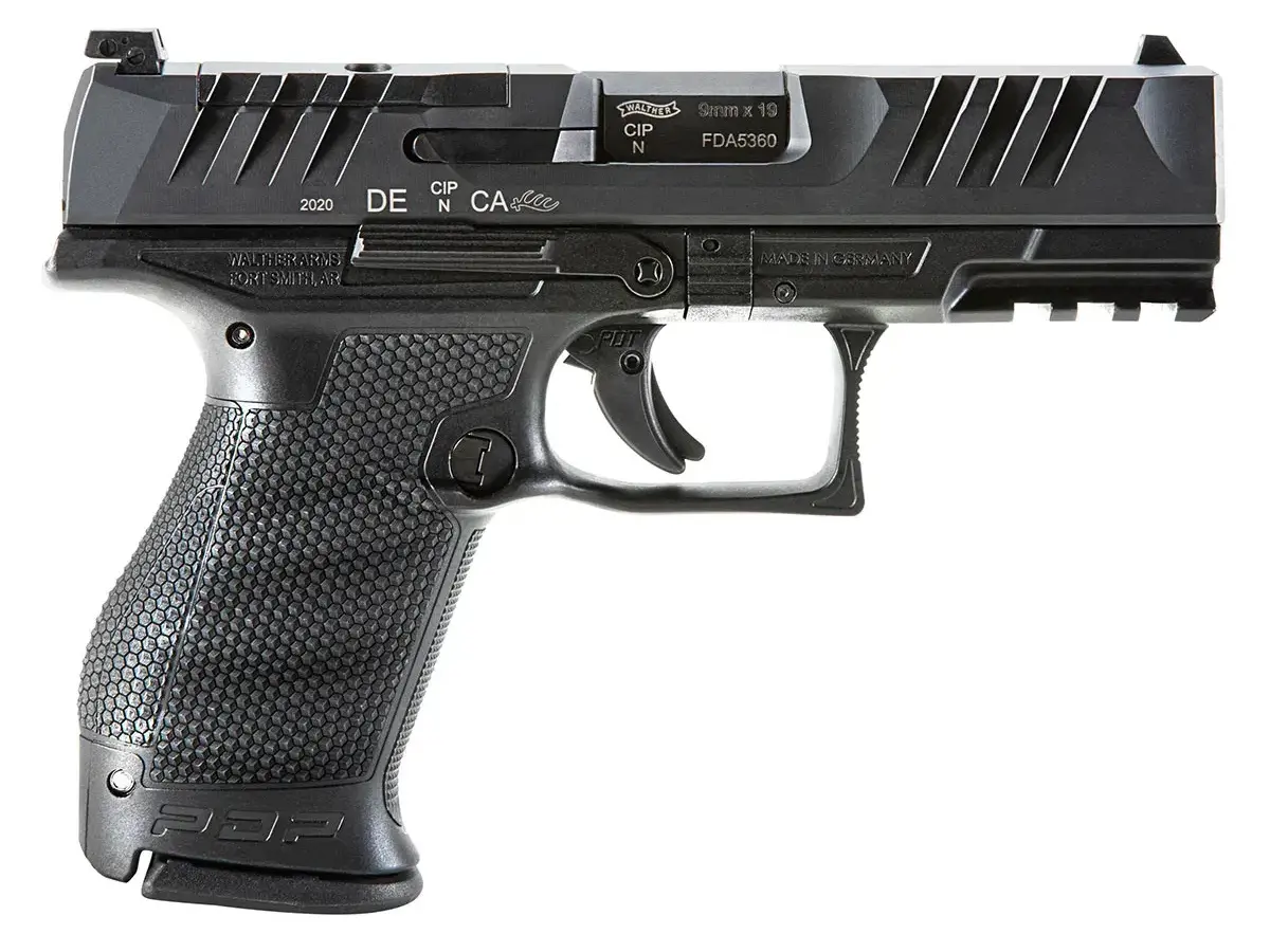 Walther PDP SF Compact OR 9mm, 4" Barrel, Black - photo 2