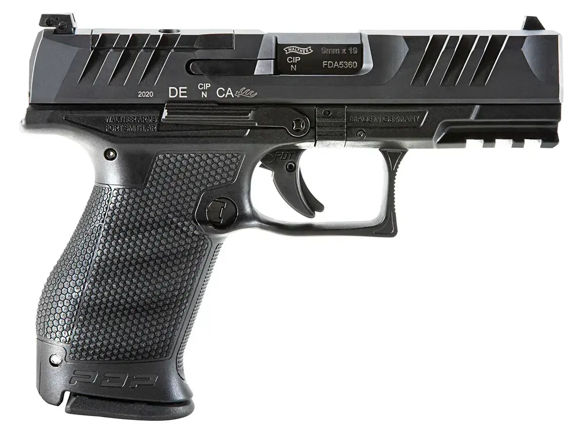 Walther PDP SF Compact OR 9mm, 4" Barrel, Black - photo 2