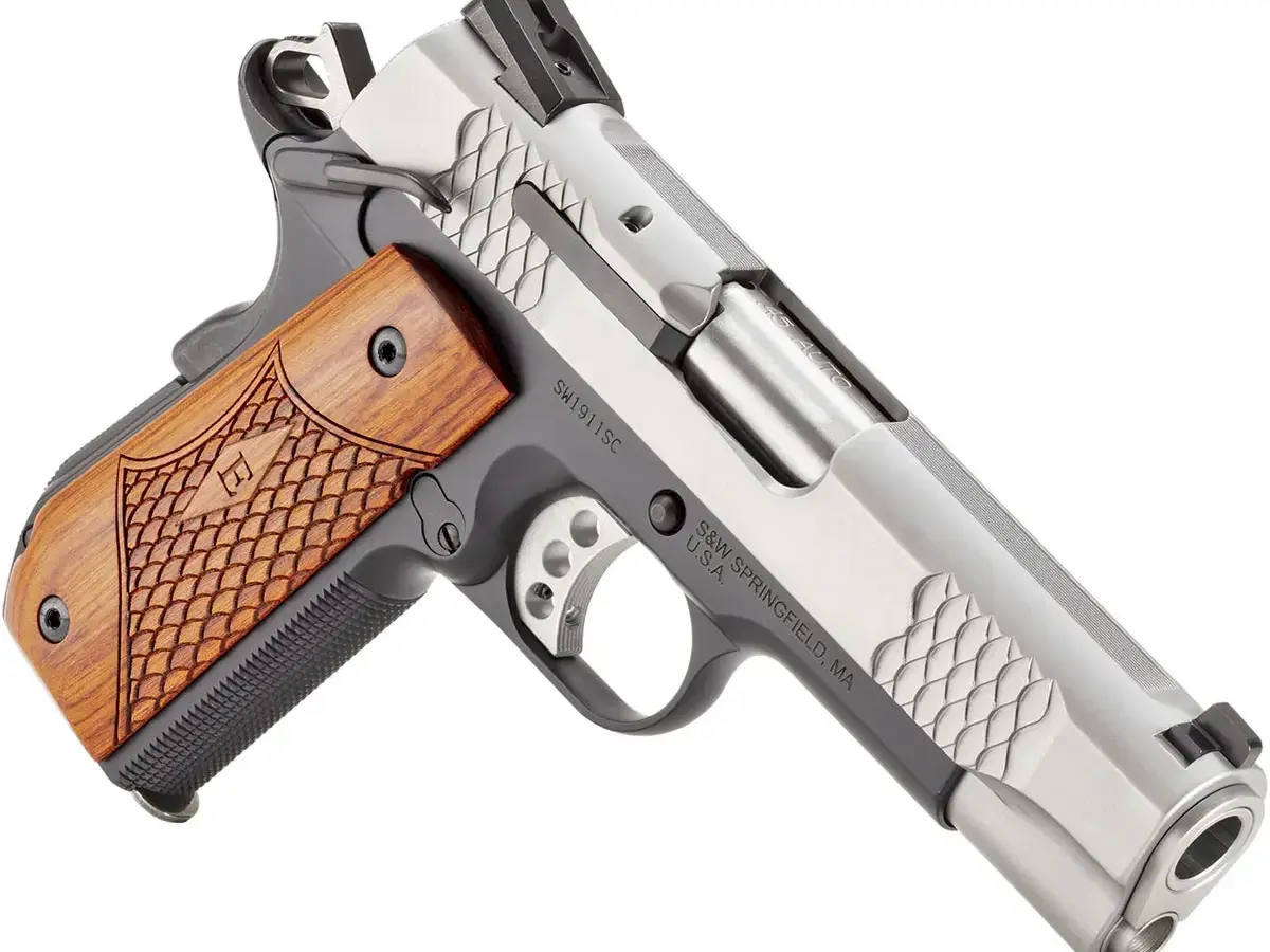 Smith & Wesson SW1911SC E-Series 45 ACP 4.25" Barrel Two-Tone - photo 3